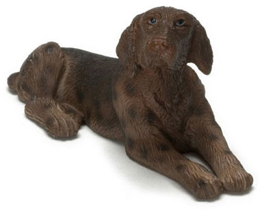 Dollhouse Miniature German Short-Haired Pointer